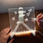 Pizarra LED con soporte Antideslizante